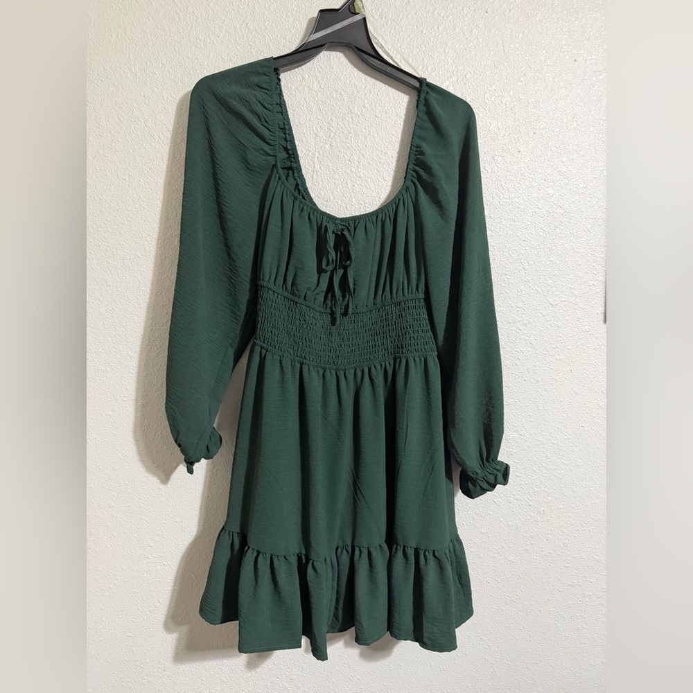 Green dress